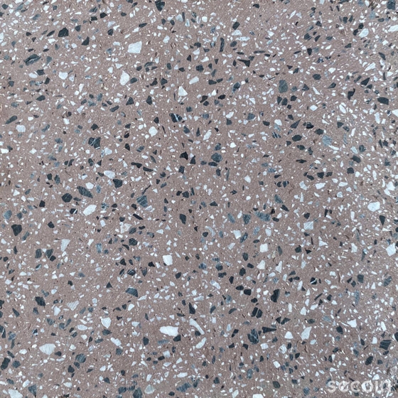 Gạch Terrazzo giả đá SLT-15 (Ghi Bazan)